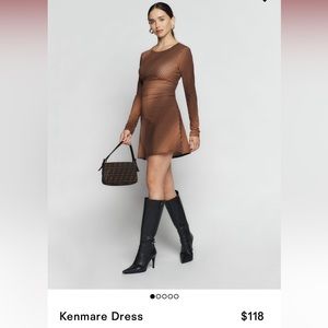 NWT Reformation Kenmare Dress in Bongo